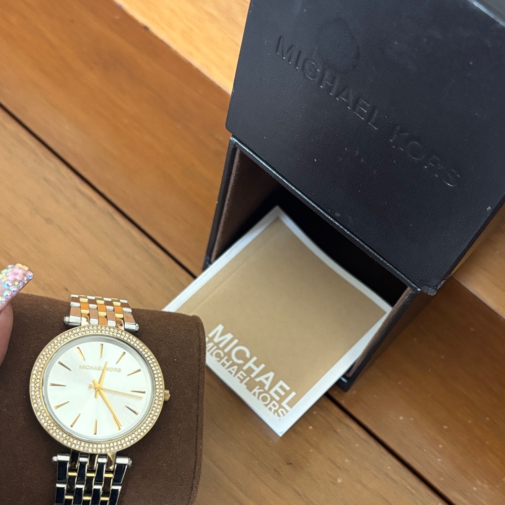 Michael Kors Two-Tone Women's Watch - Picture 3 of 7